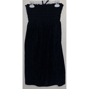 Wild Fable Fit & Flare Tube Dress Women Sz Med Black
